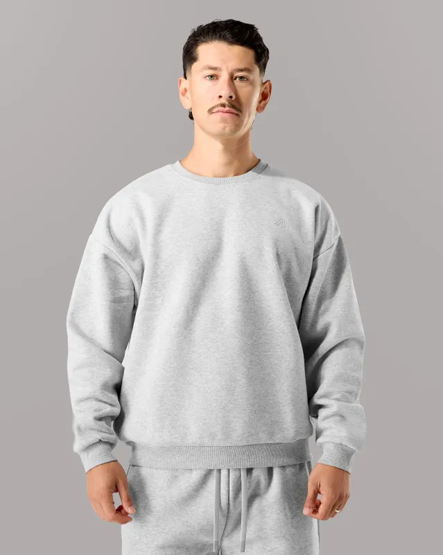 Staple Crewneck - Heather Grey sold by Alphalete