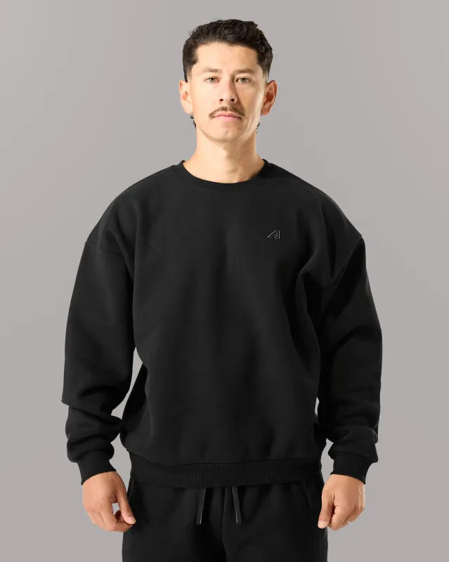 Staple Crewneck - Black sold by Alphalete