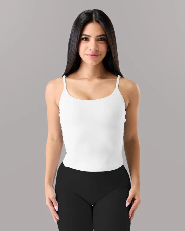 Aura Form Tank - White sold by Alphalete