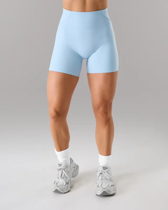 Aura Ultra-High Rise Short - Powder Blue sold by Alphalete