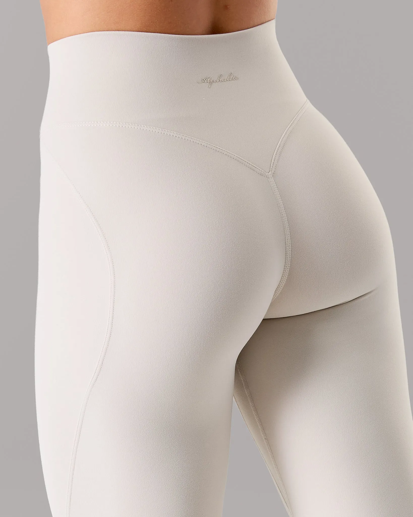 Aura Ultra-High Rise Legging - Wheat sold by Alphalete product image thumbnail 5