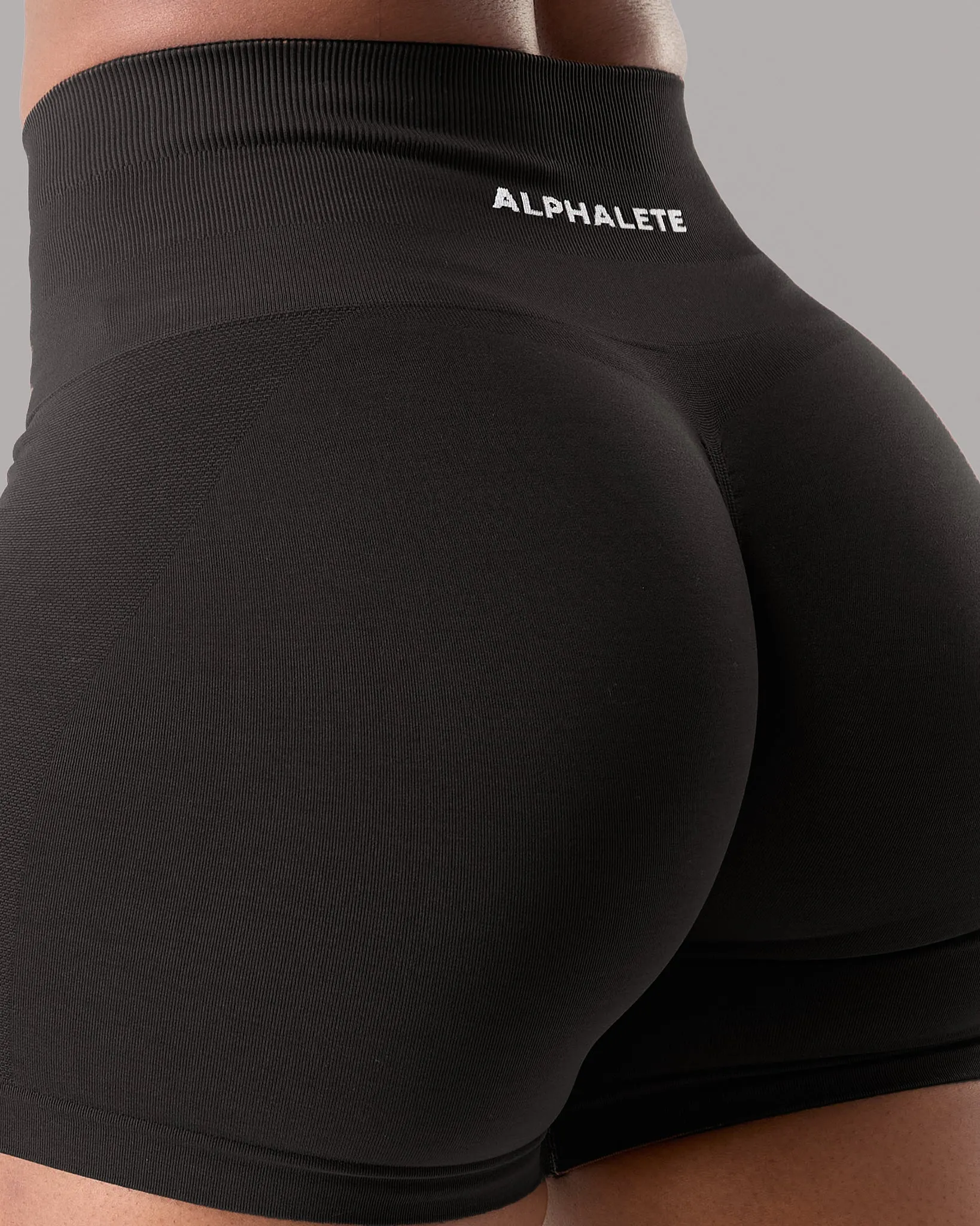 Amplify Mid Rise Short - Black sold by Alphalete product image thumbnail 5