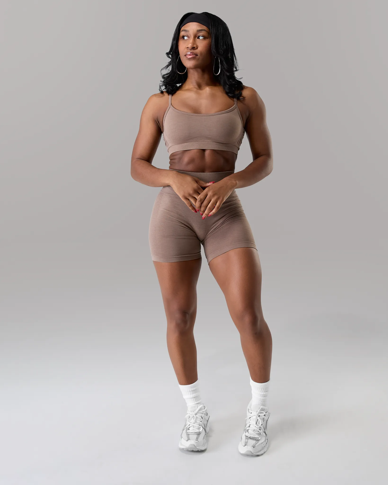 Amplify Ultra-High Rise Short - Mocha sold by Alphalete product image thumbnail 4