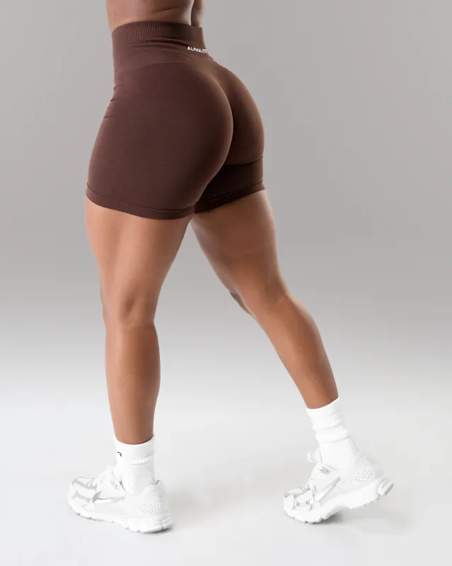 Amplify Ultra-High Rise Short - Espresso sold by Alphalete