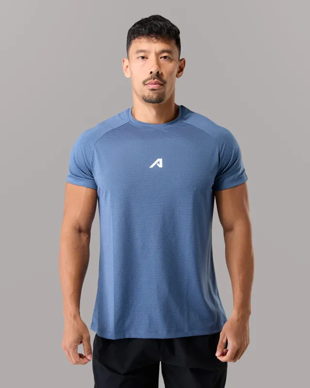 Base Tee - Muted Blue sold by Alphalete