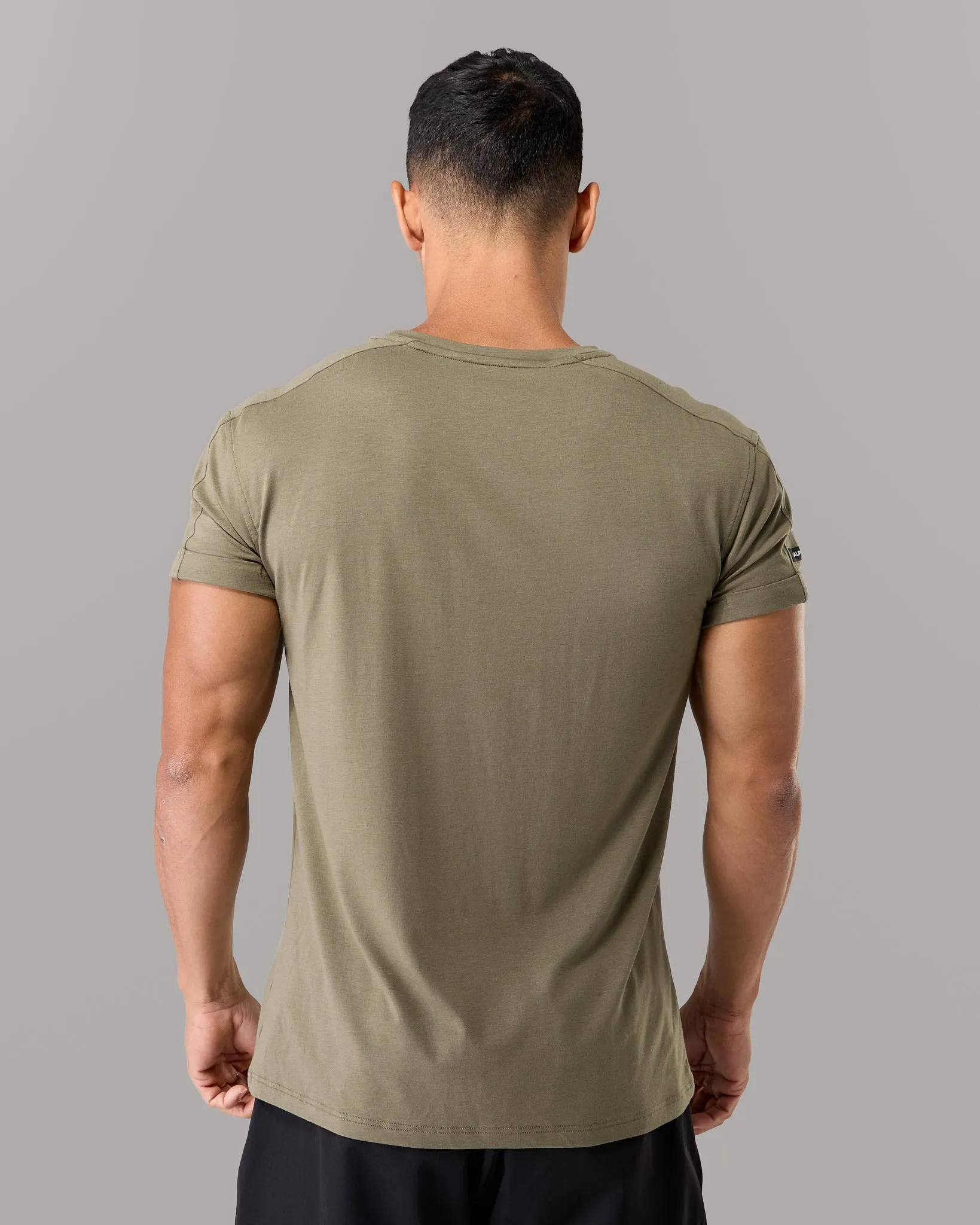 Rolled Muscle Tee - Pine sold by Alphalete product image thumbnail 4