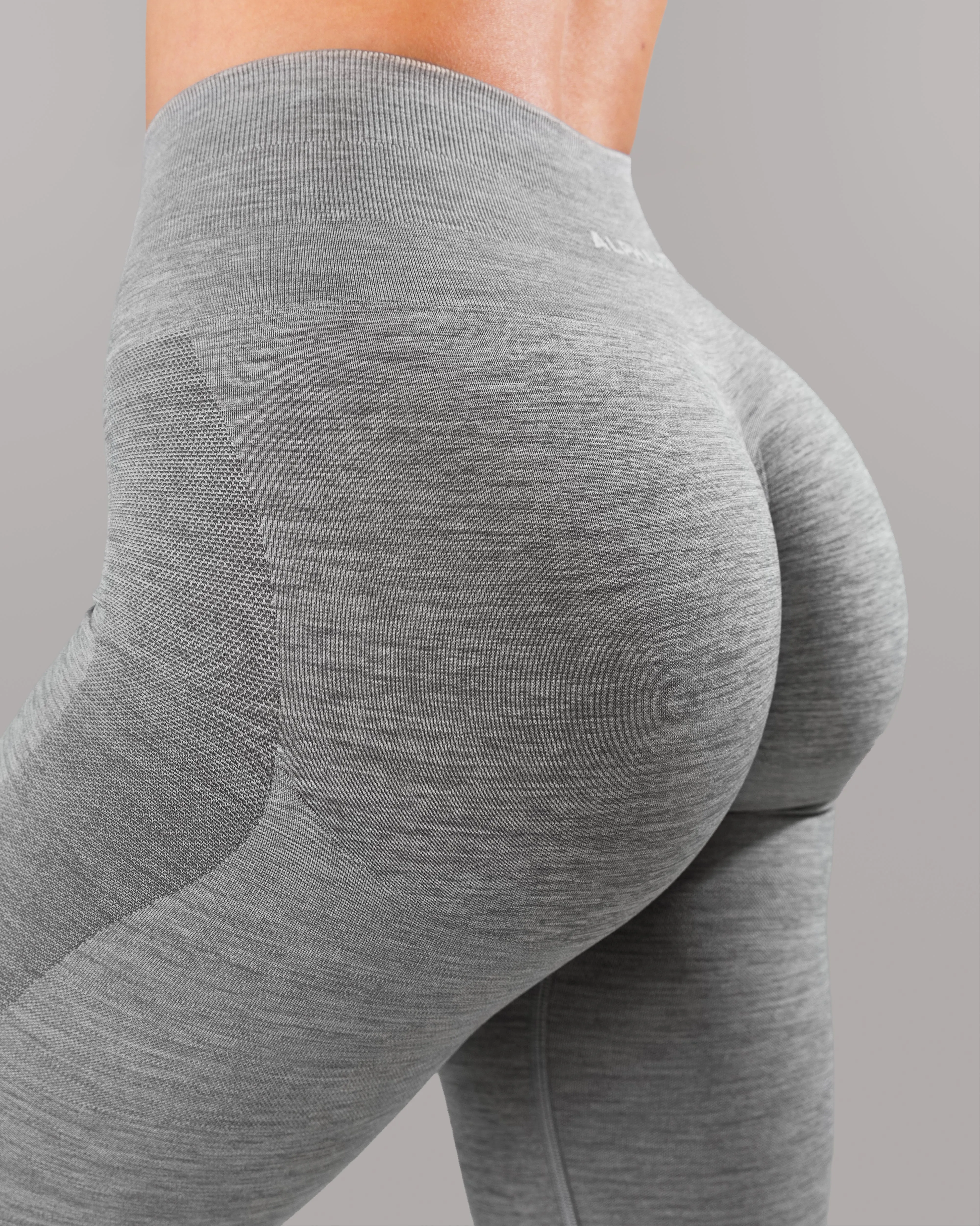 Pump Mid Rise Legging - Heather Grey sold by Alphalete product image thumbnail 5