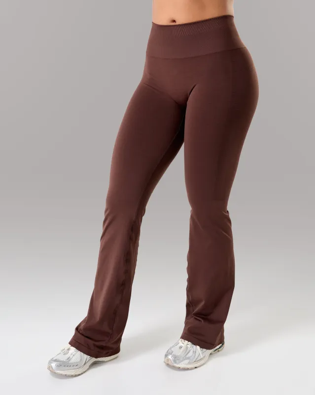 Amplify Ultra-High Rise Flared Pant - Cashmere made by Alphalete