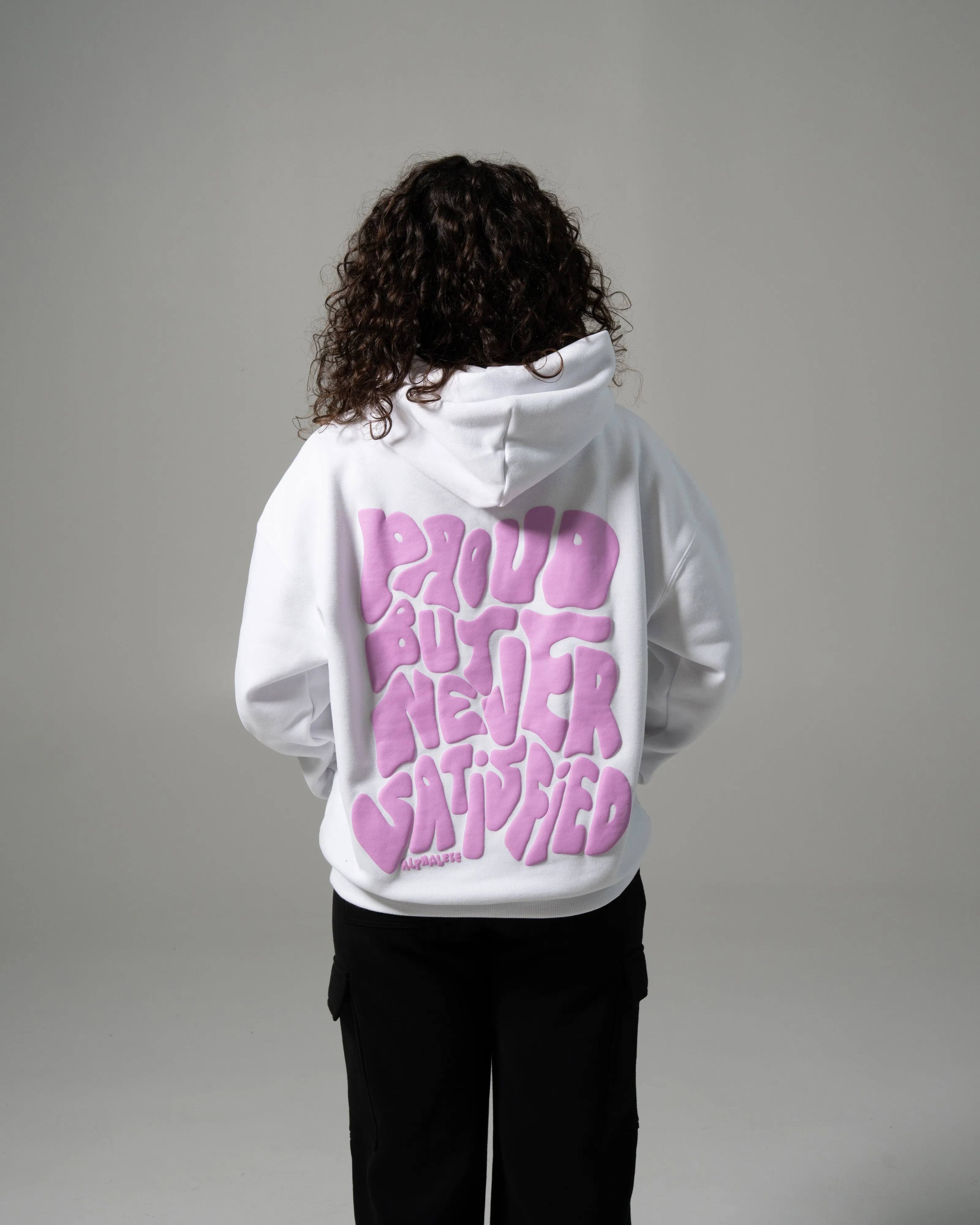 Staple Hoodie - White Bubble sold by Alphalete
