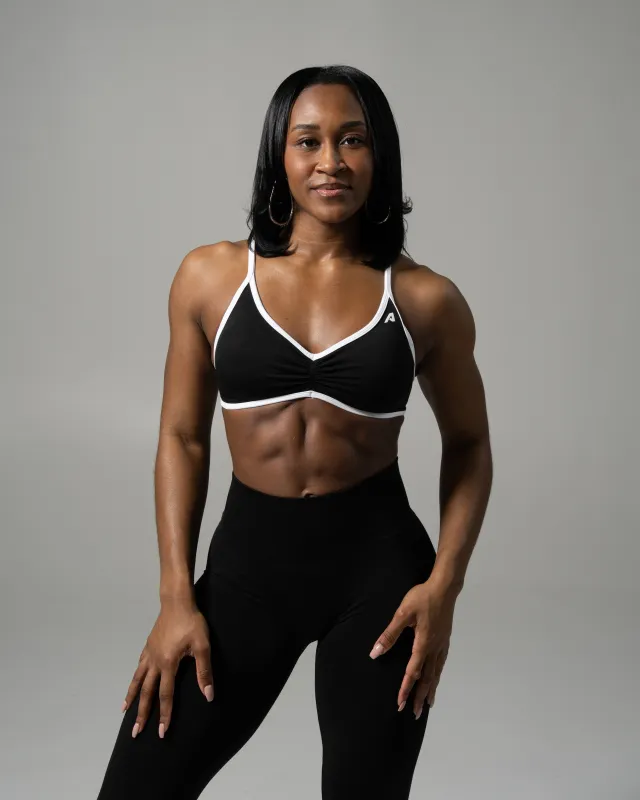 Sandy Bra - Black Contrast made by Alphalete