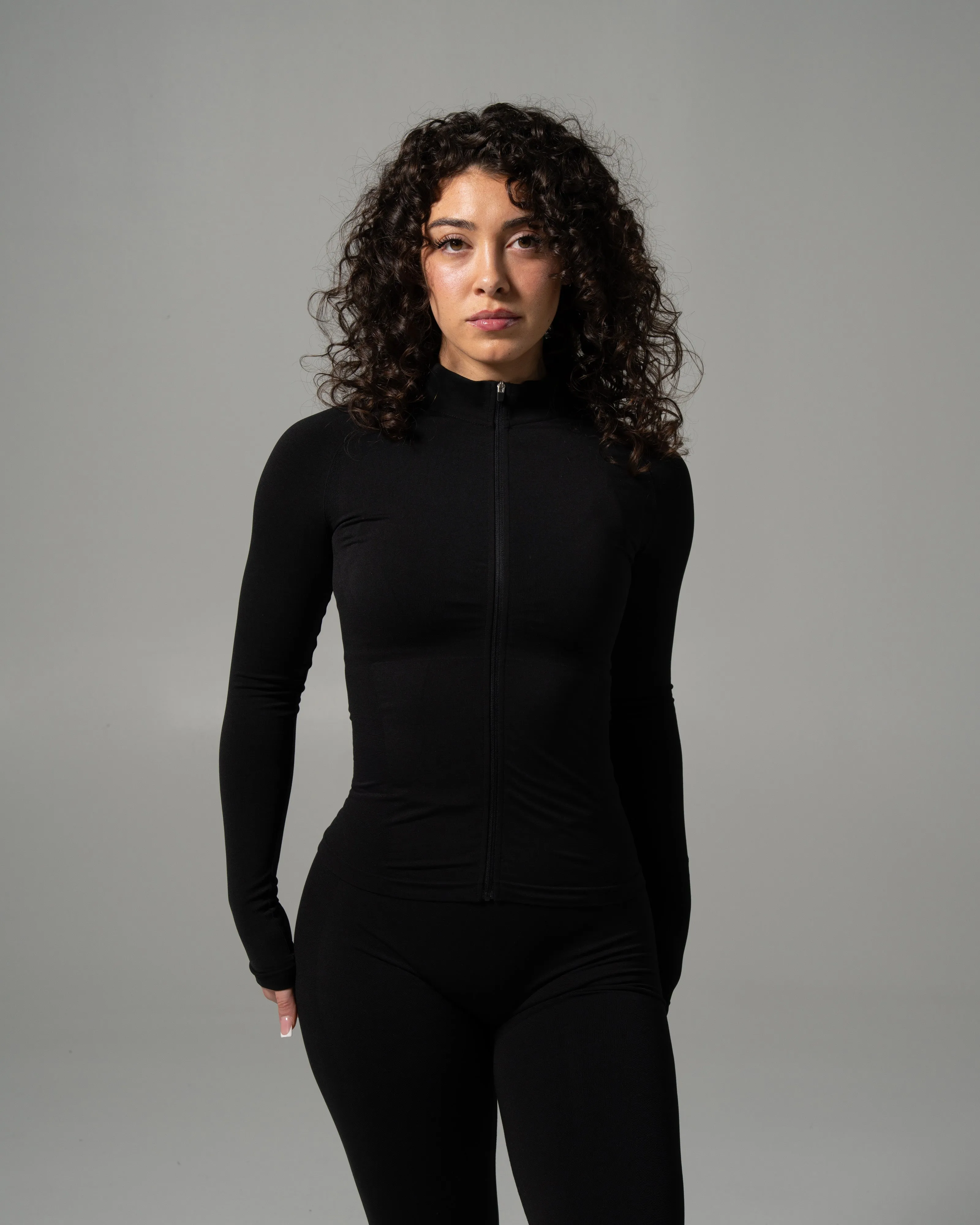 Glass Jacket - Black sold by Alphalete