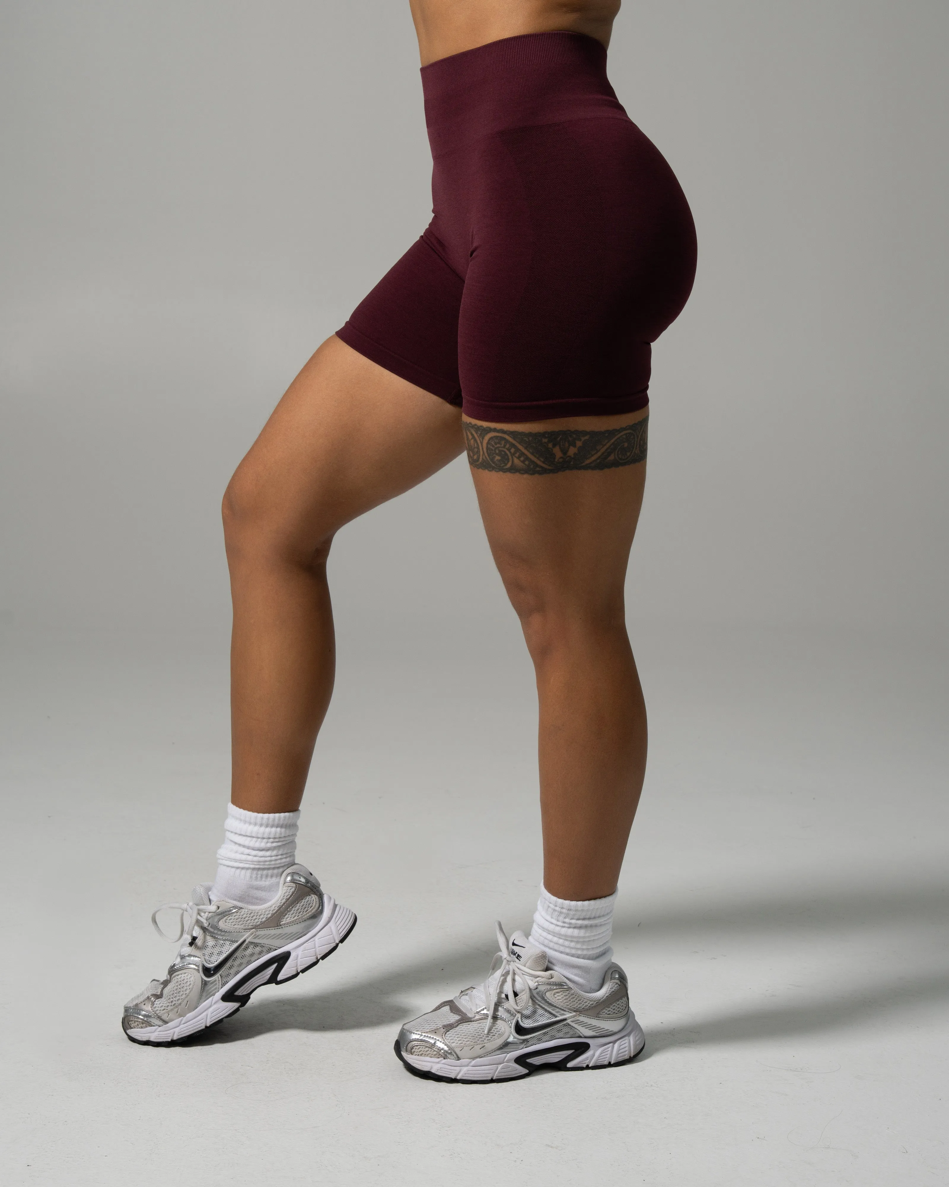 Pump High Rise Short - Merlot sold by Alphalete product image thumbnail 3