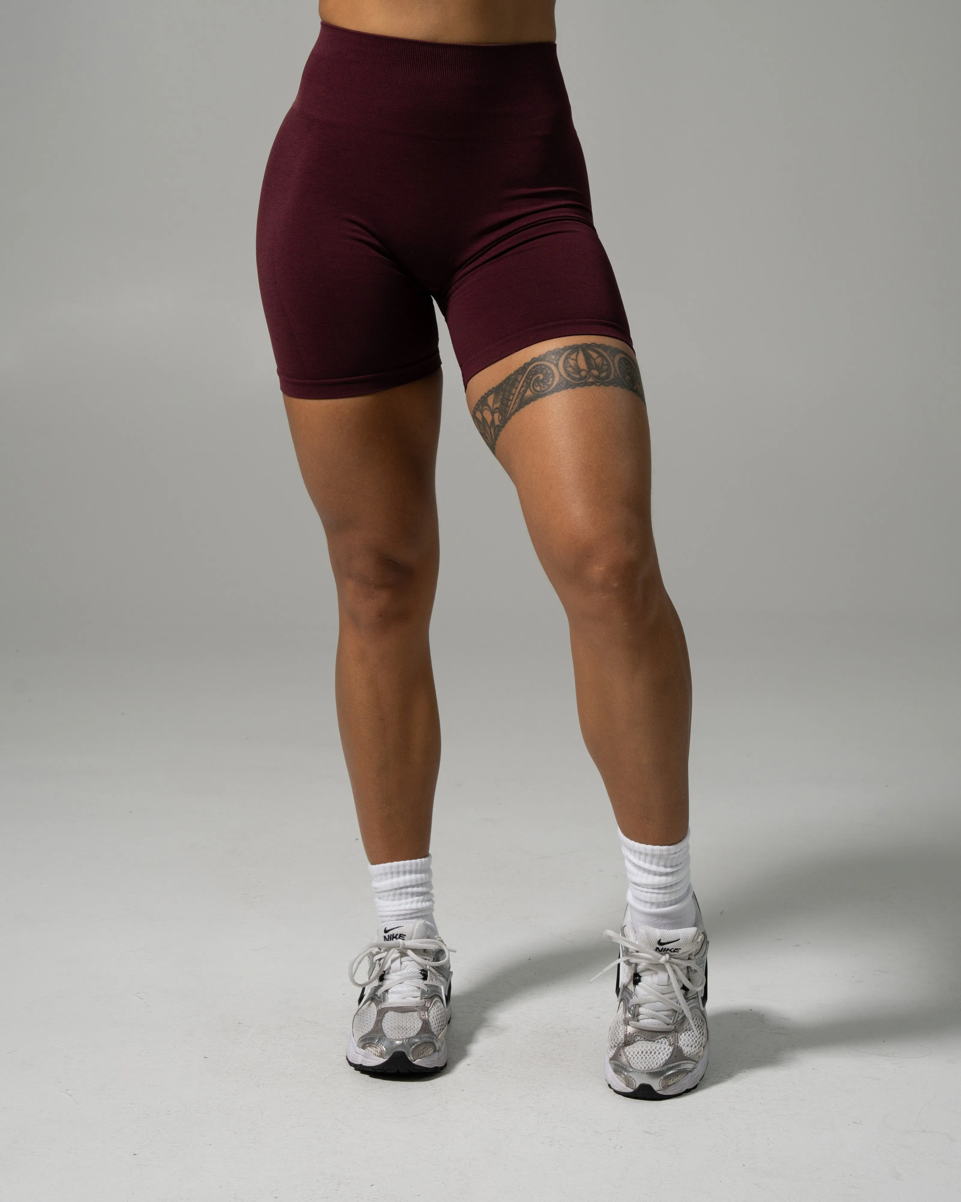 Pump High Rise Short - Merlot sold by Alphalete product image thumbnail 2