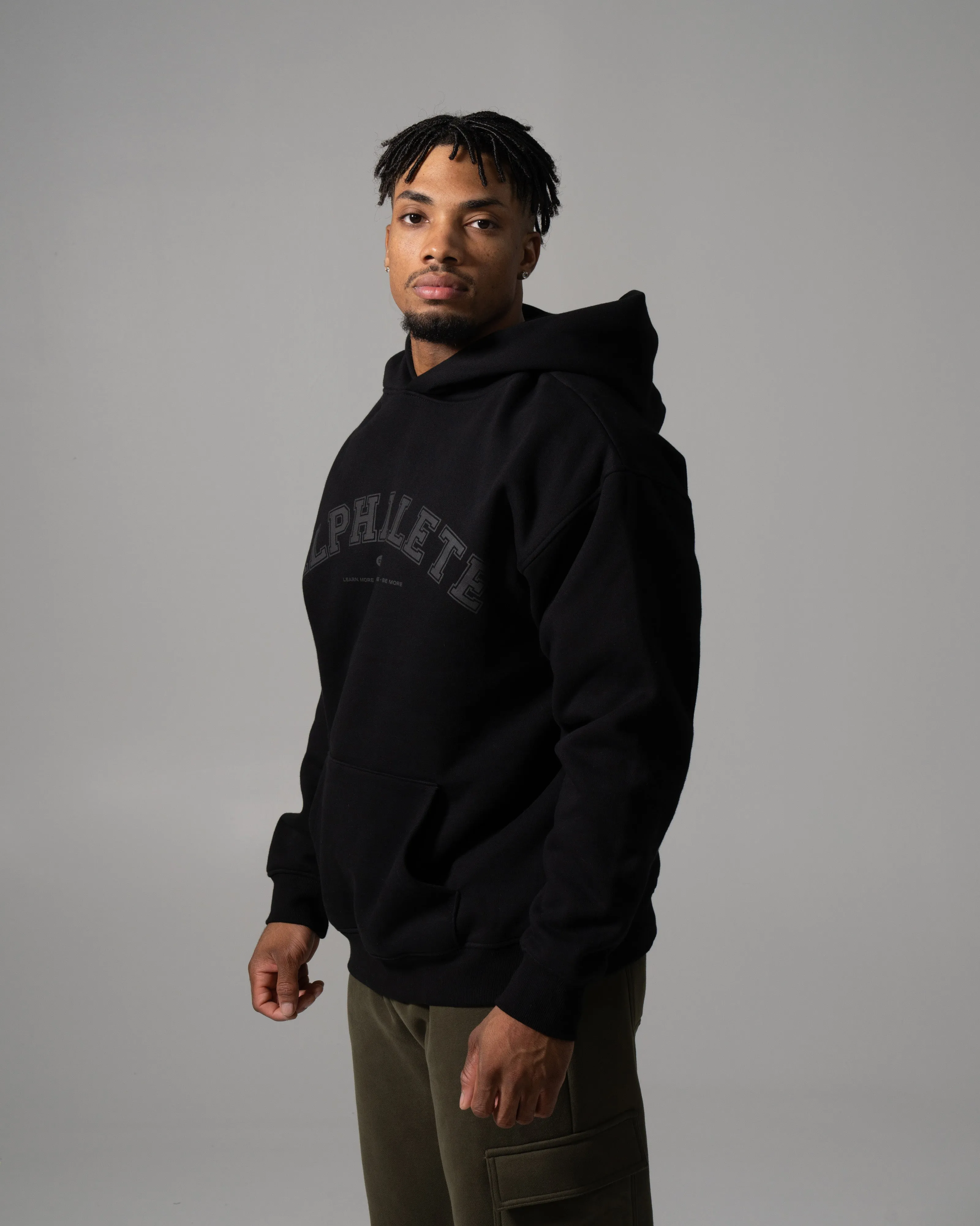 Varsity Hoodie - Black sold by Alphalete product image thumbnail 3