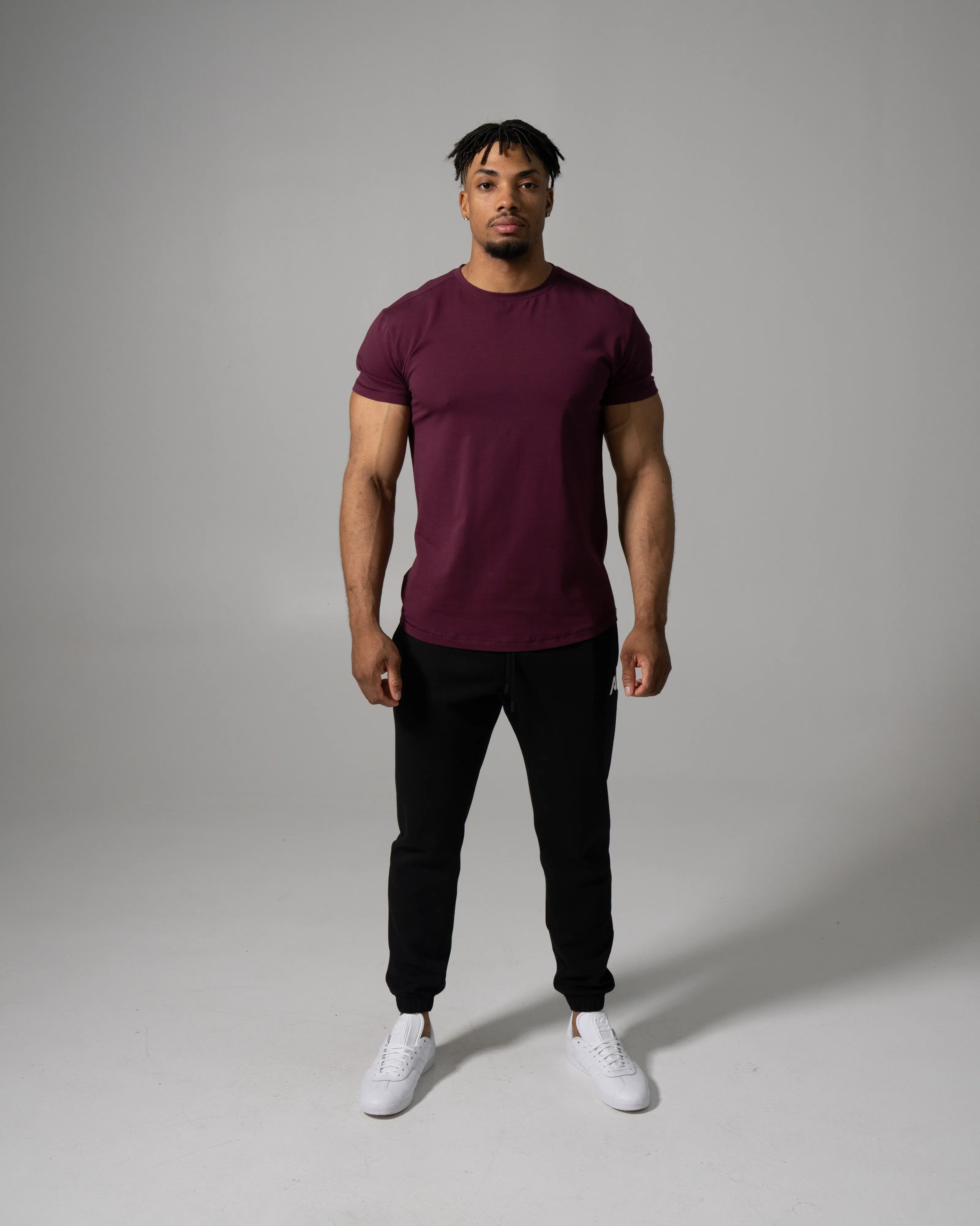 Precision Tee - Merlot sold by Alphalete product image thumbnail 4