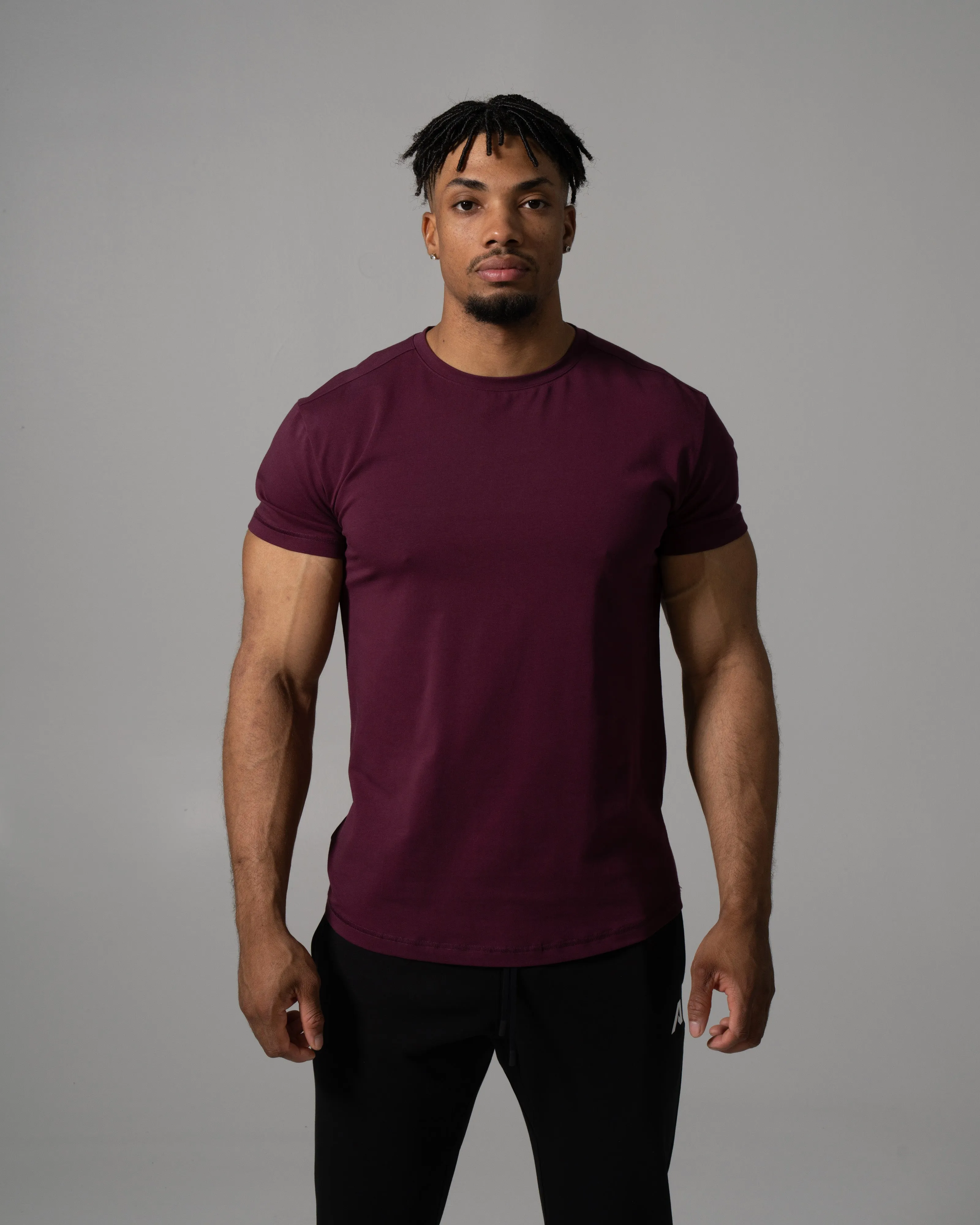 Precision Tee - Merlot sold by Alphalete