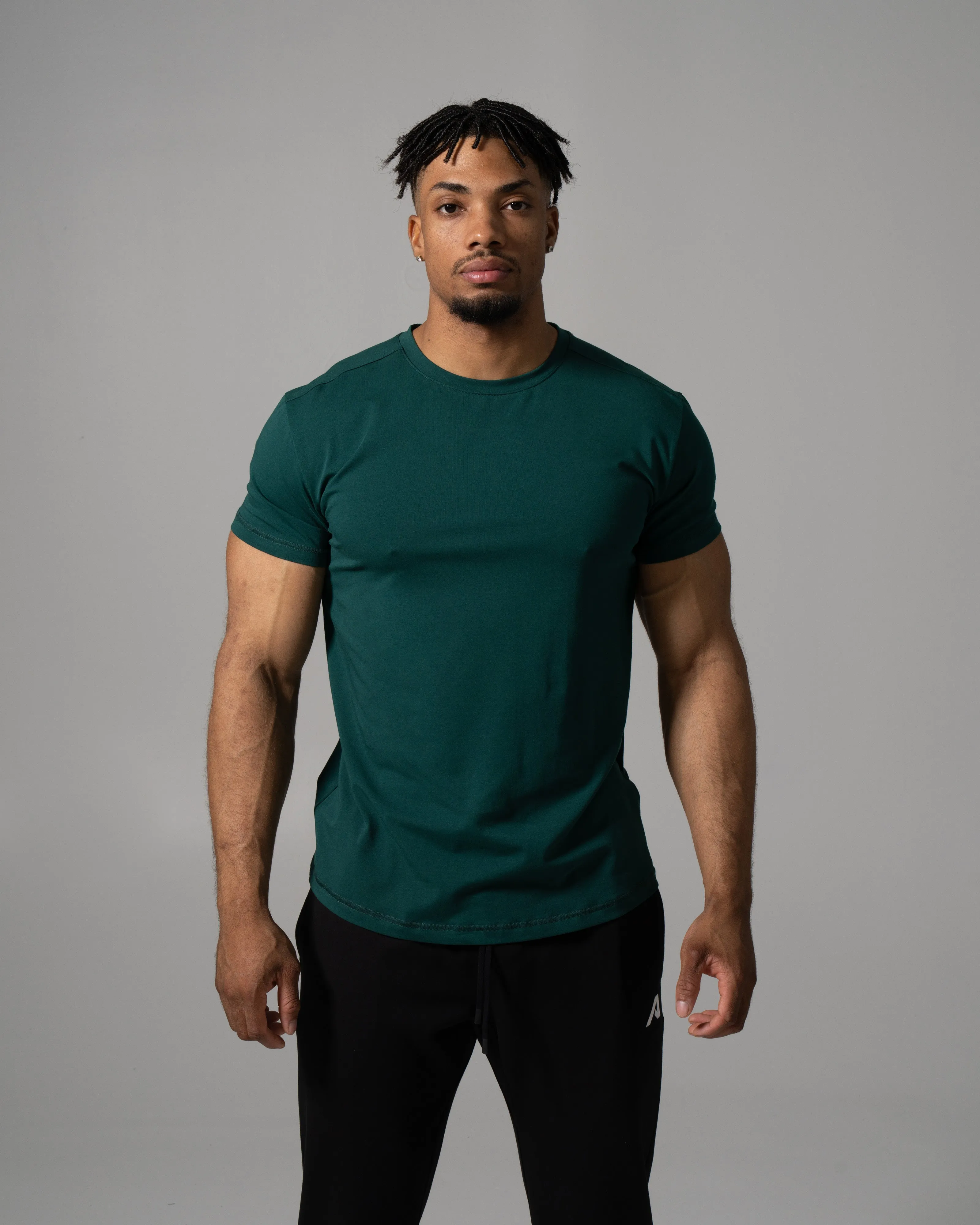 Precision Tee - Dark Green sold by Alphalete