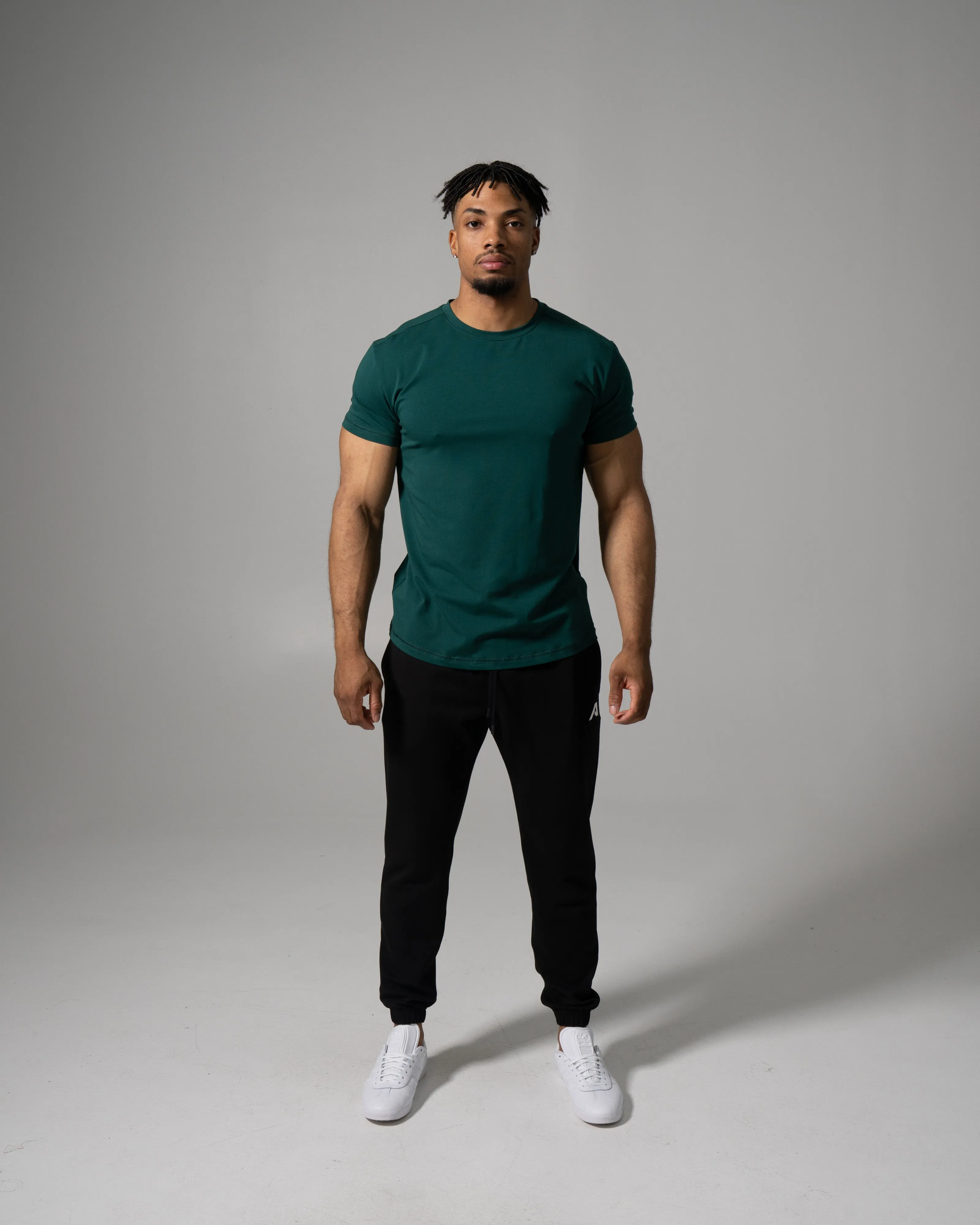 Precision Tee - Dark Green sold by Alphalete product image thumbnail 4