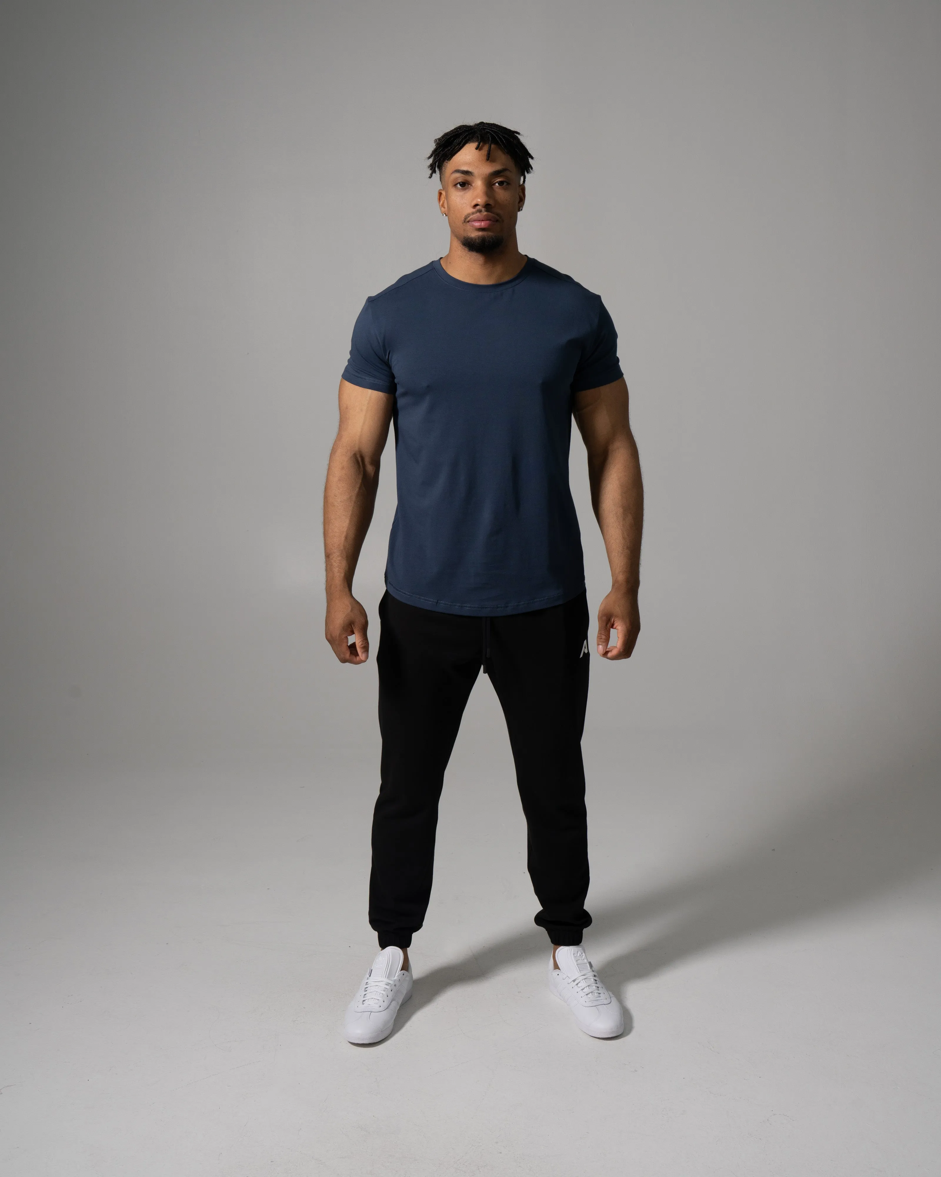 Precision Tee - Muted Blue sold by Alphalete product image thumbnail 4