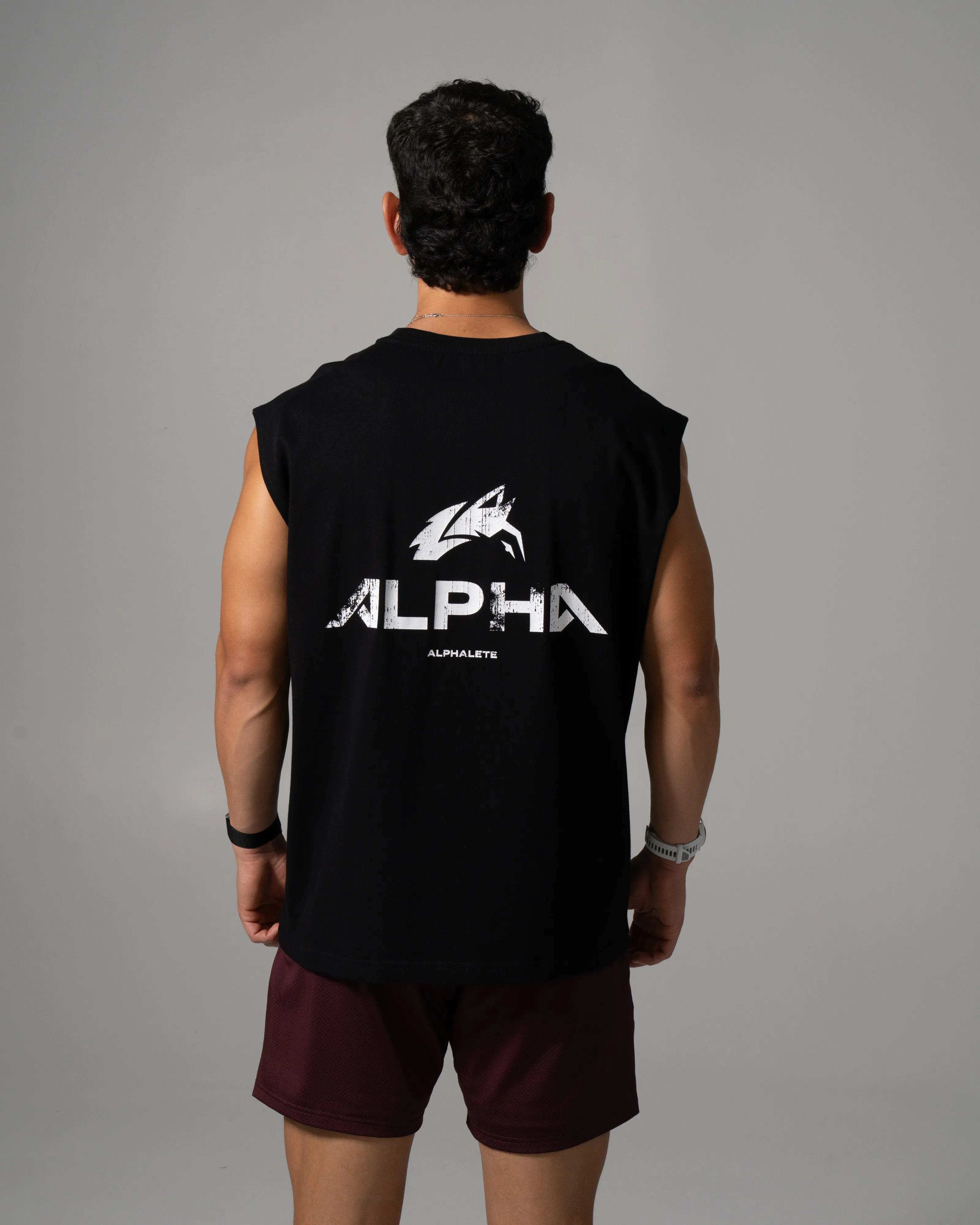 Alpha Tank - Black sold by Alphalete