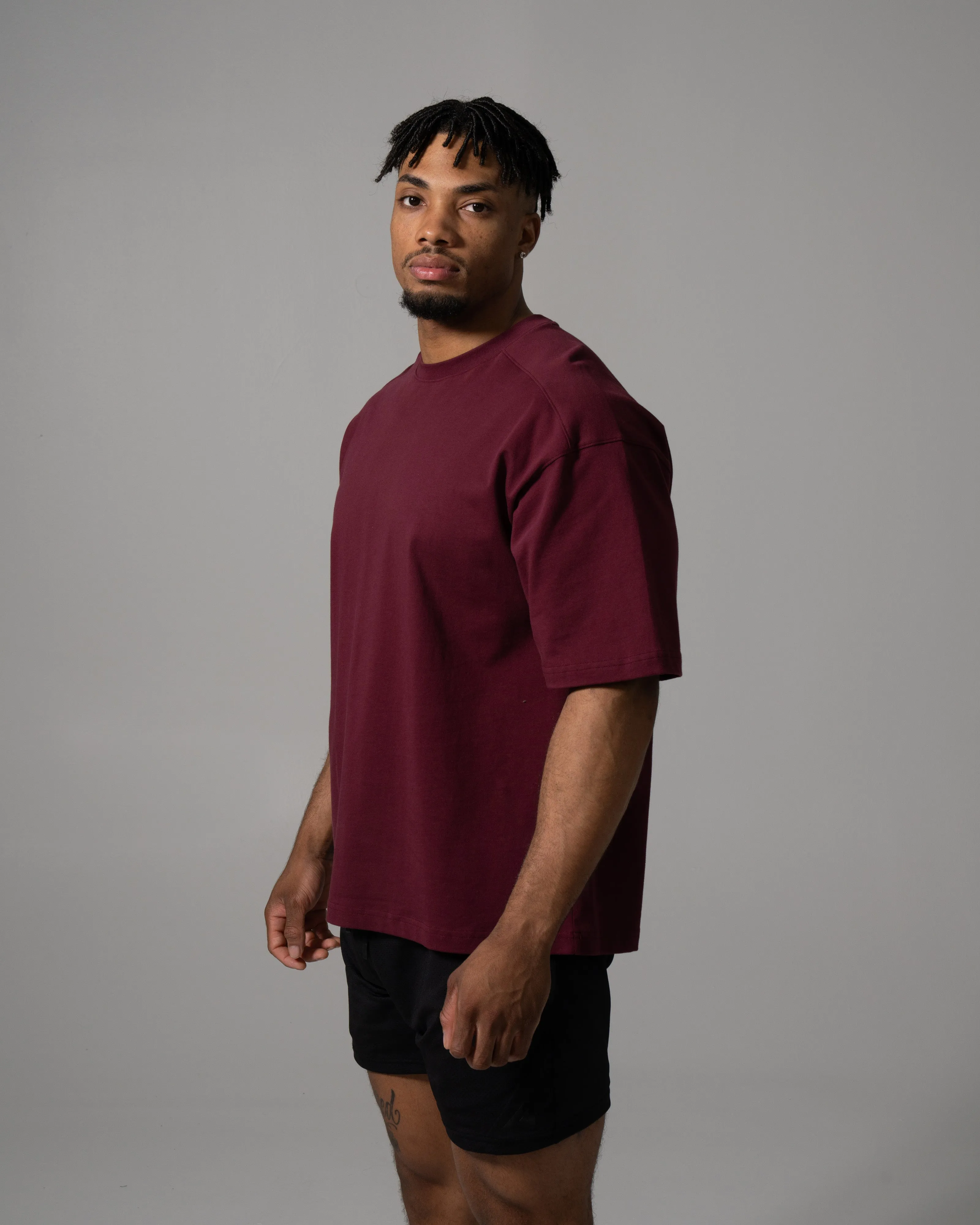 Alpha Tee - Merlot sold by Alphalete product image thumbnail 3