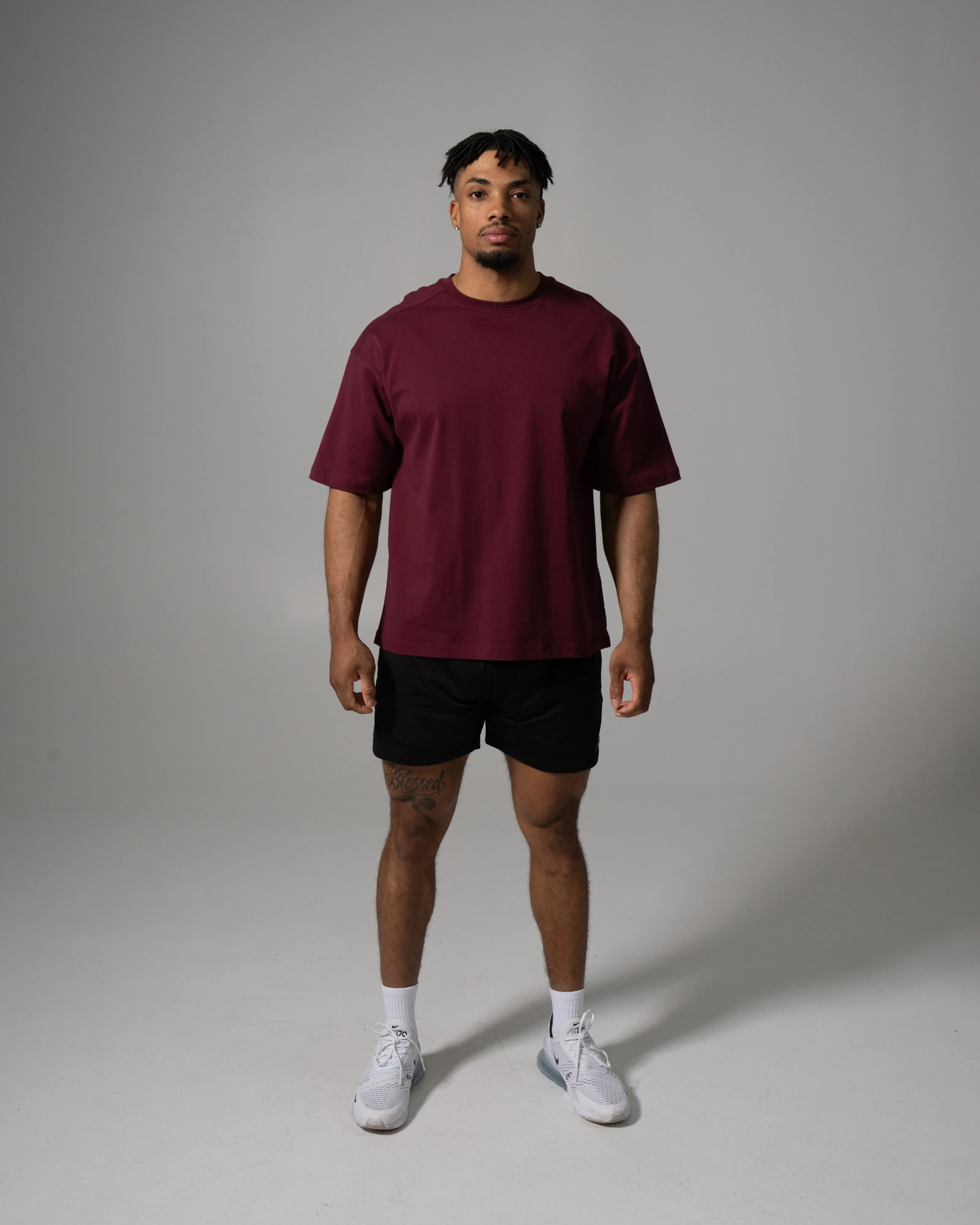 Alpha Tee - Merlot sold by Alphalete product image thumbnail 4