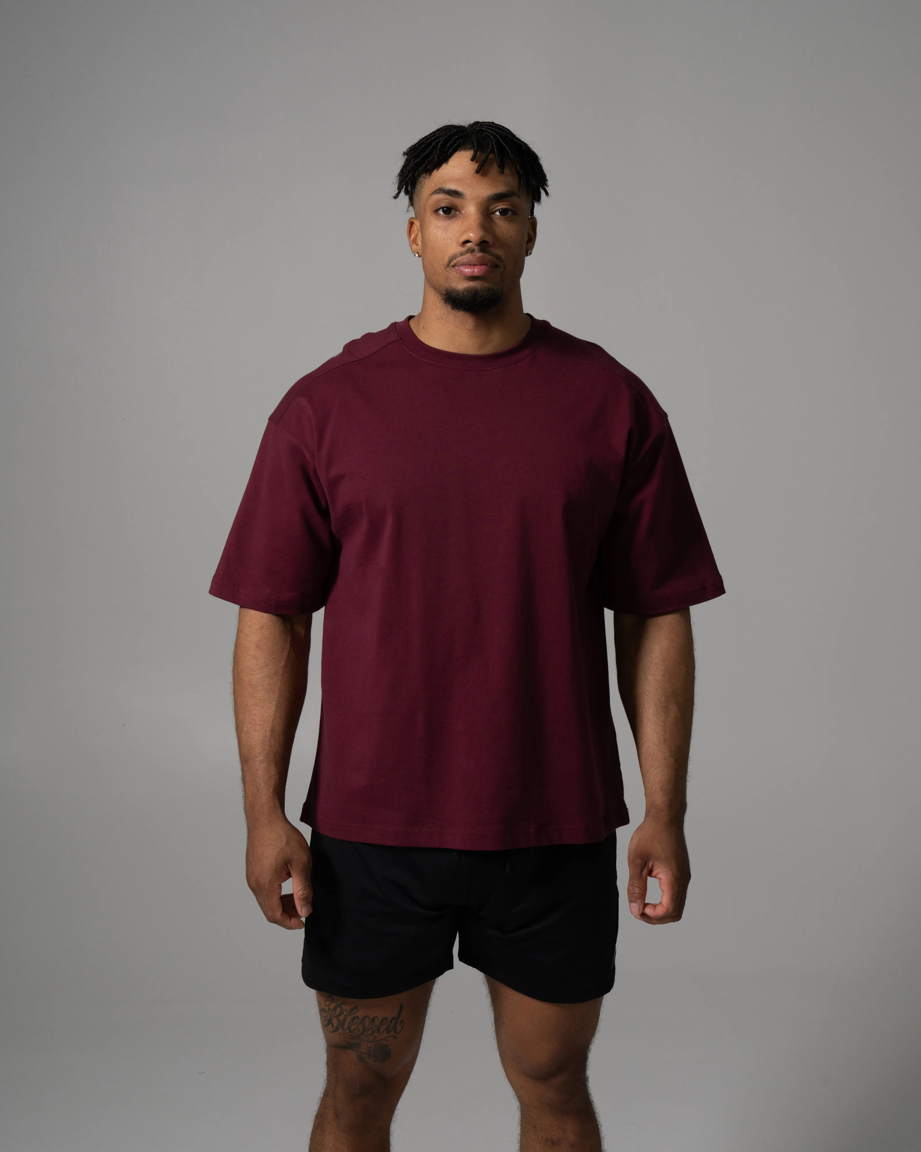 Alpha Tee - Merlot sold by Alphalete product image thumbnail 2