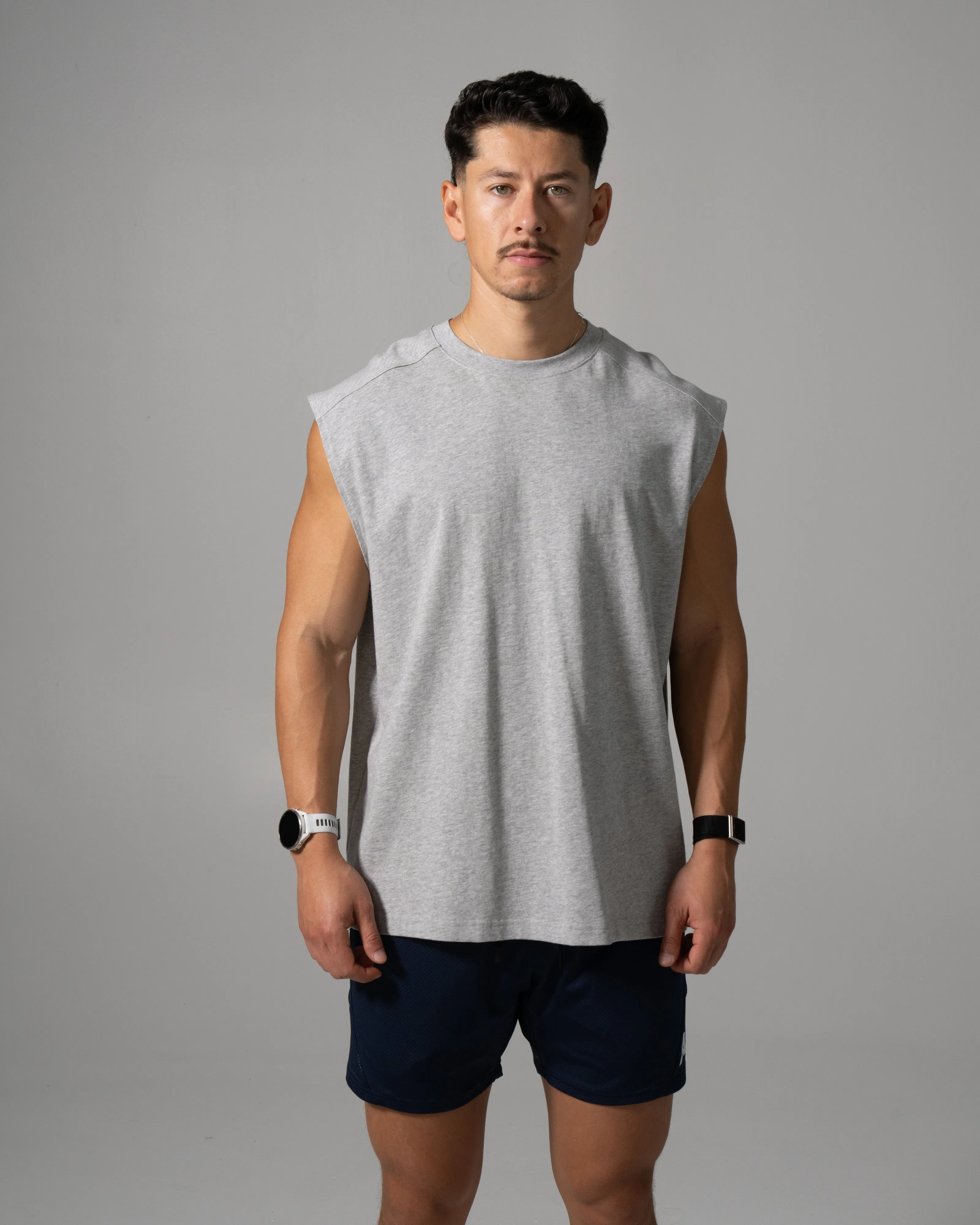Alpha Tank - Med Heather Grey sold by Alphalete product image thumbnail 2