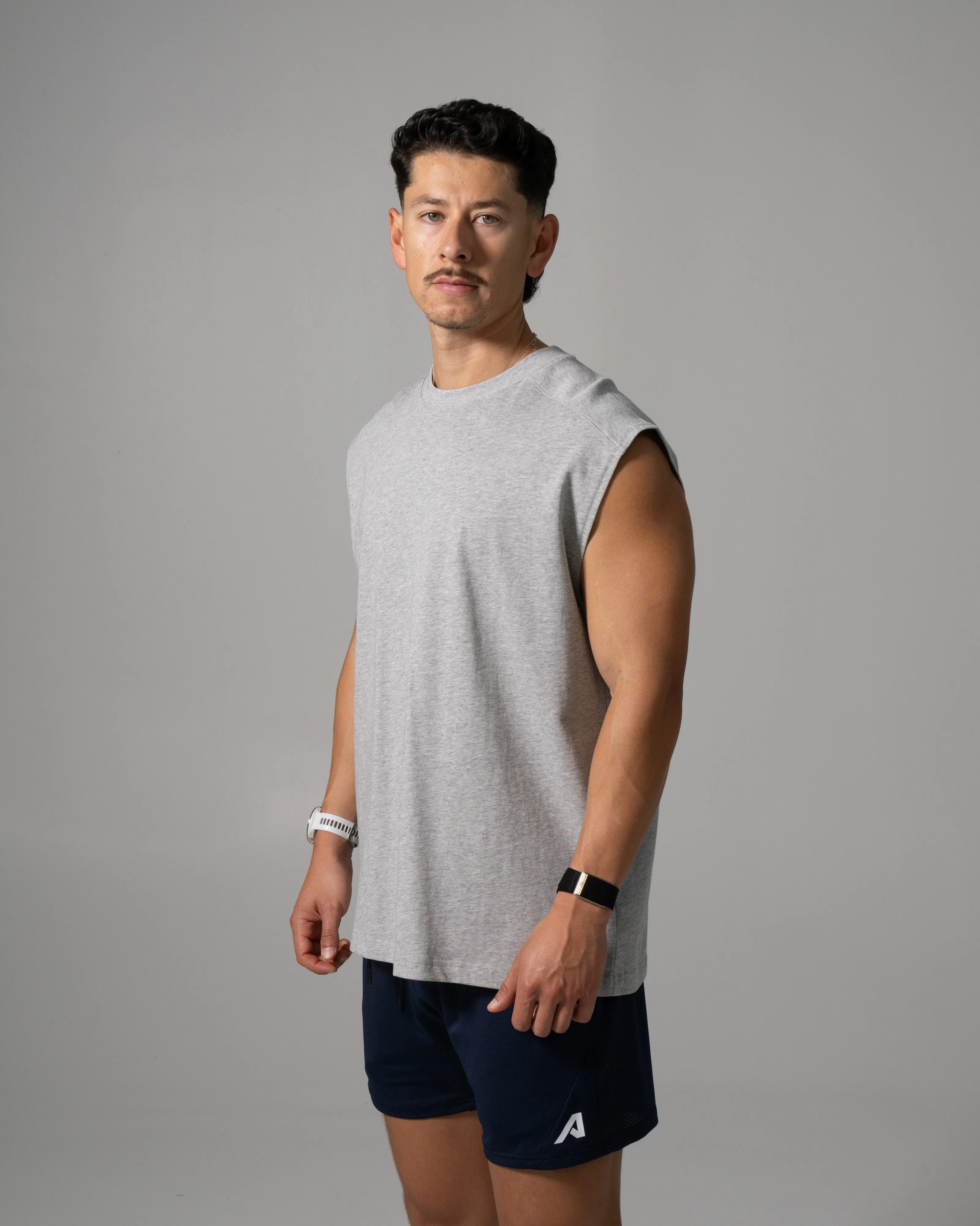 Alpha Tank - Med Heather Grey sold by Alphalete product image thumbnail 3