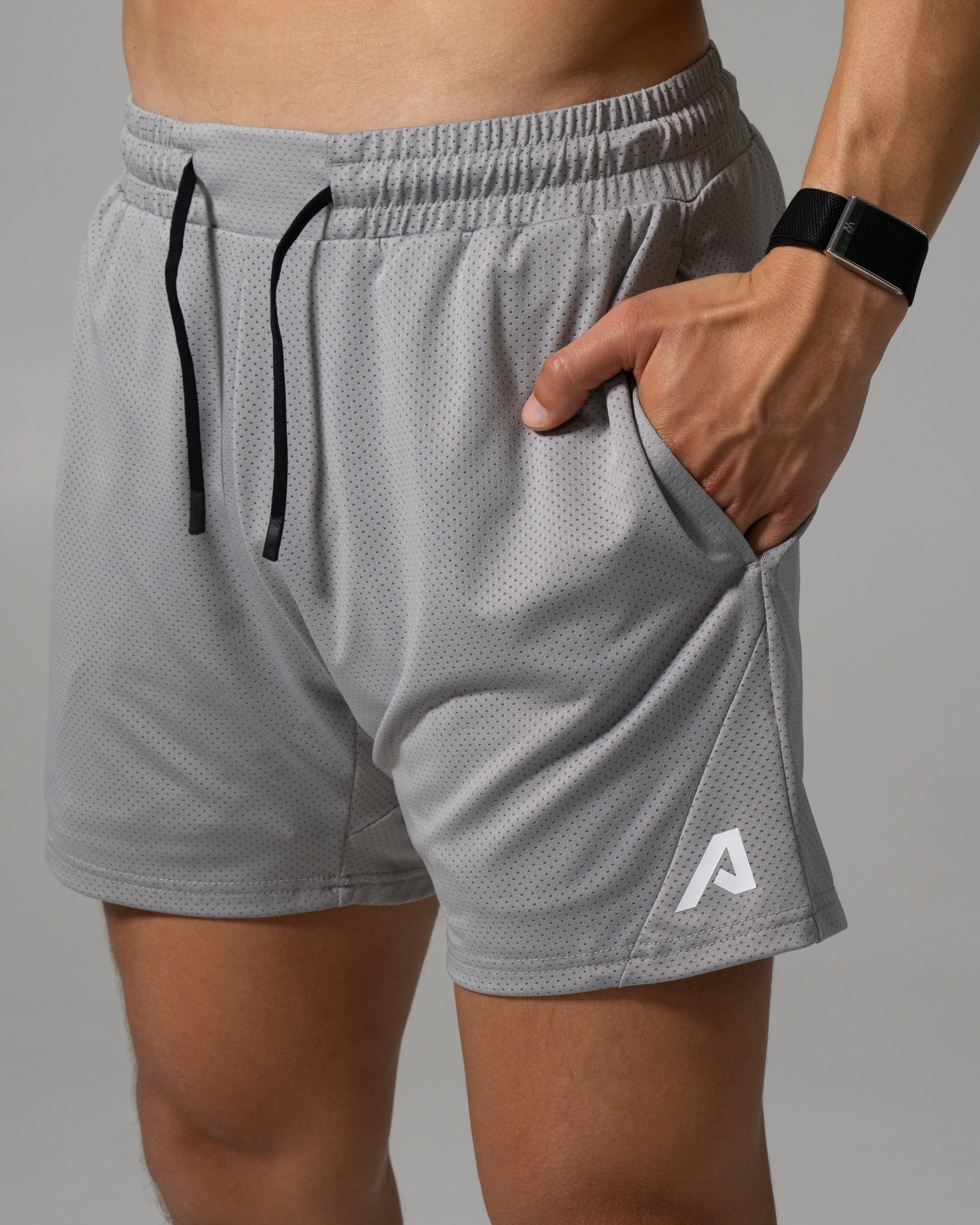 AirFlex Mesh Short - Chrome sold by Alphalete product image thumbnail 5
