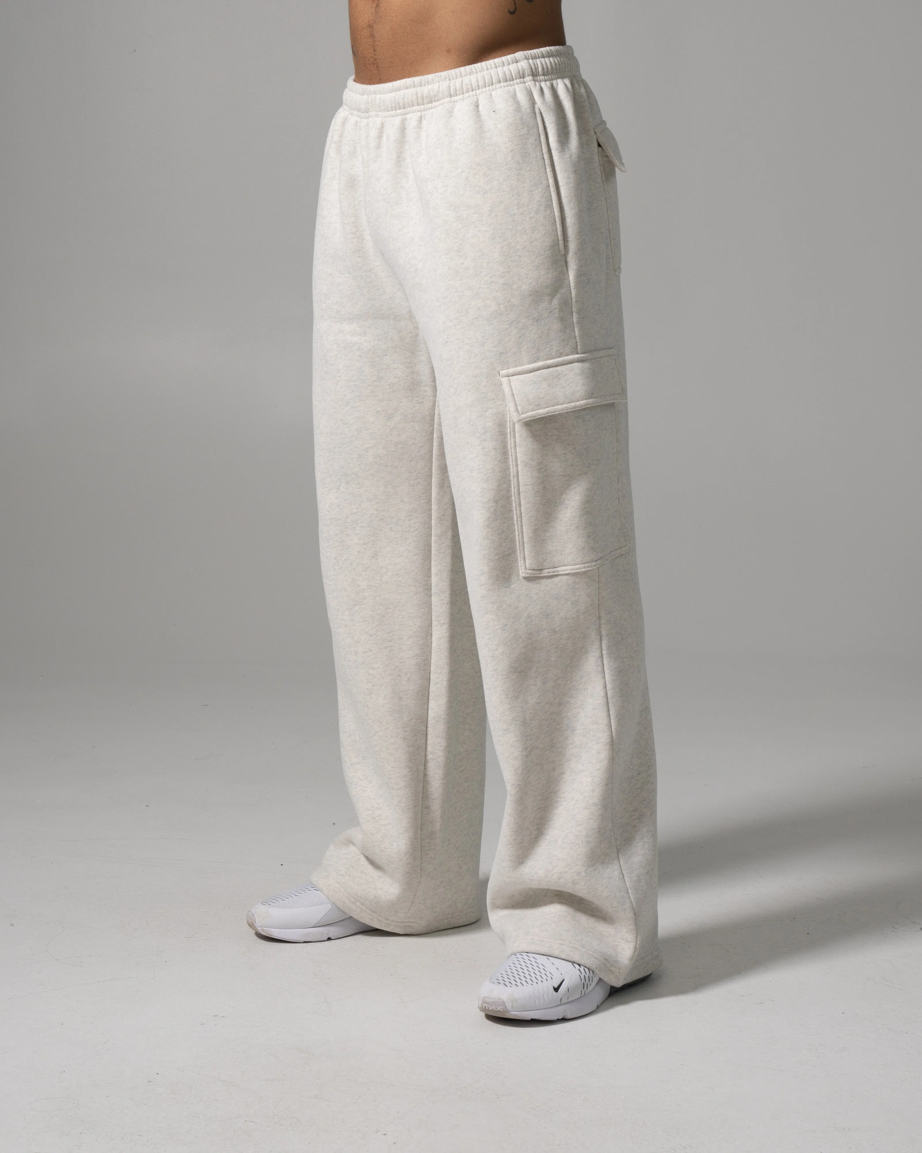 Staple Cargo Pant - LT Heather Grey sold by Alphalete