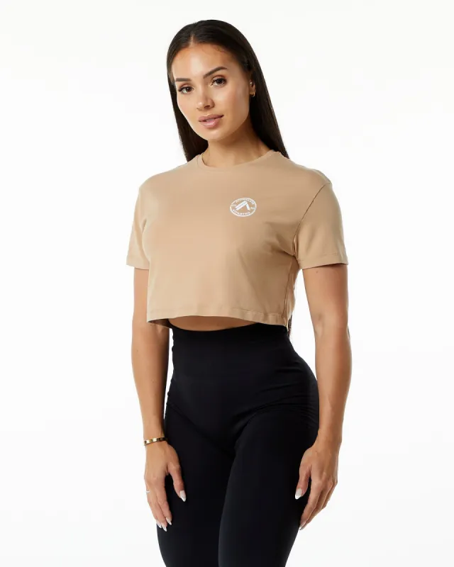 Dynasty Crop - Taupe sold by Alphalete