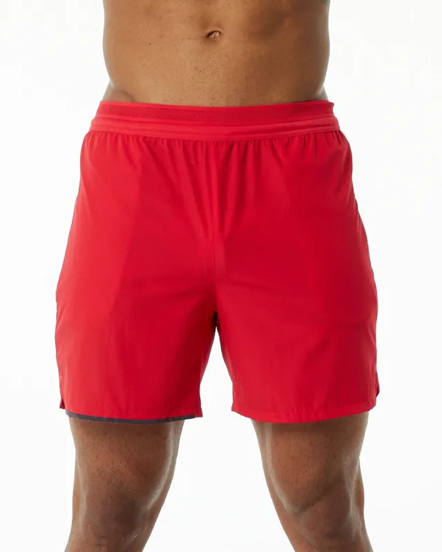 Studio Short 6" - Formula Red sold by Alphalete