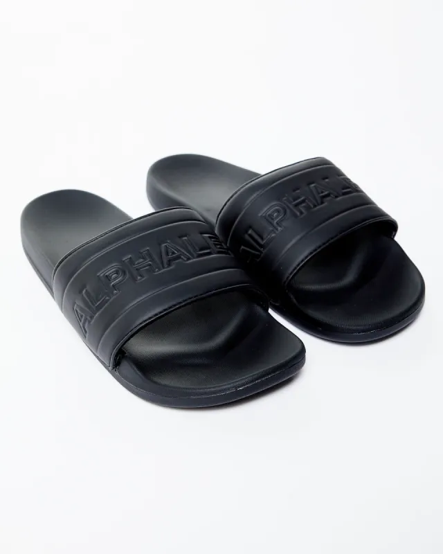 Essential Core Slides - Black sold by Alphalete