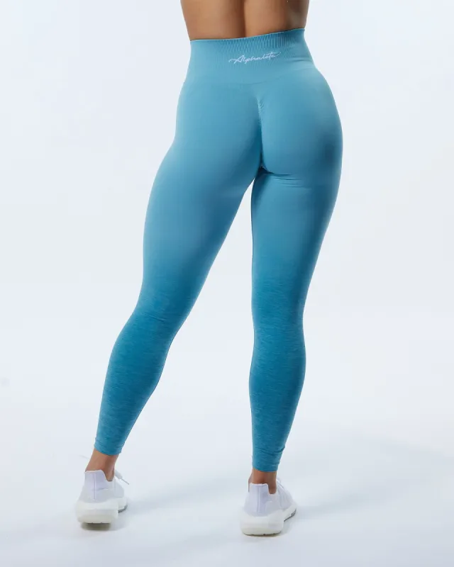 Ombre Amplify Legging - Ocean sold by Alphalete
