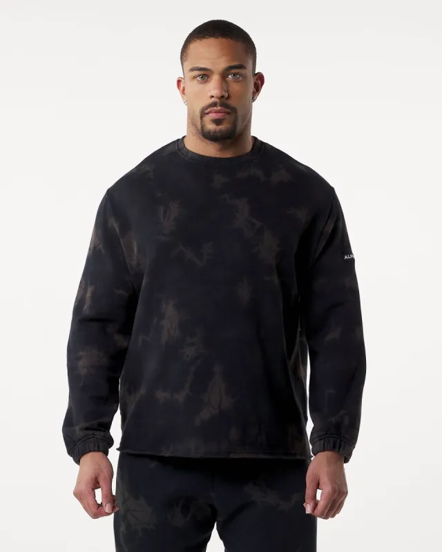 HCTS Drop Shoulder Sweater - Faded Black sold by Alphalete