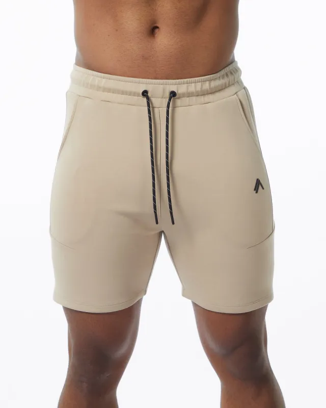 ELMTS Athletic Short 6" - Tan sold by Alphalete
