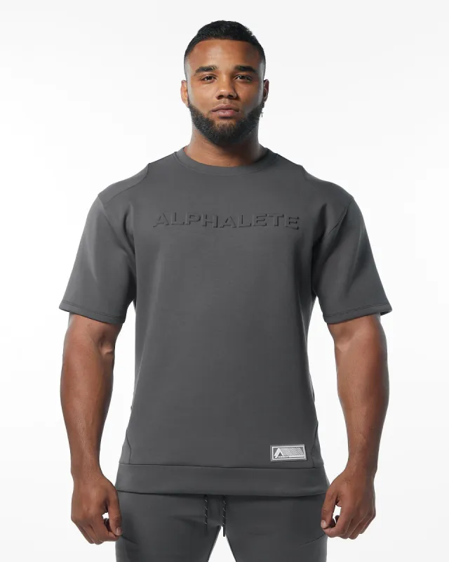 ELMTS Half Sleeve Pullover - Charcoal sold by Alphalete