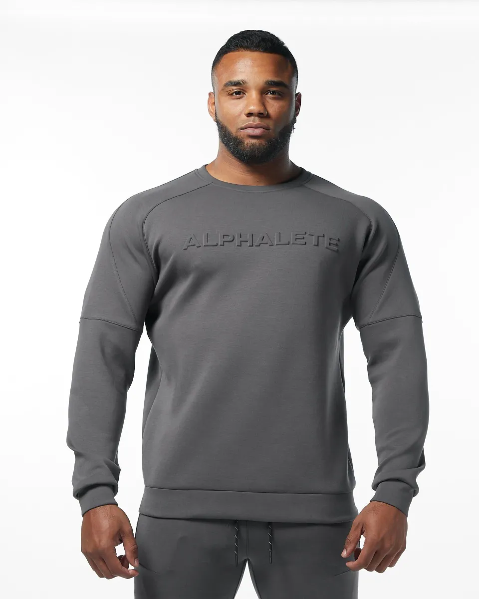 ELMTS Crewneck Sweater - Charcoal sold by Alphalete