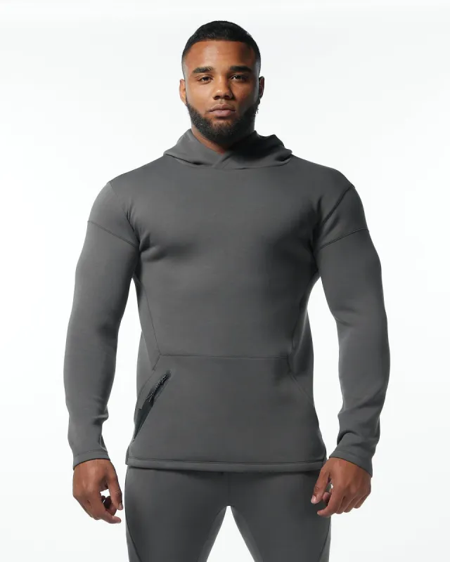 ELMTS Fitted Hoodie - Charcoal sold by Alphalete