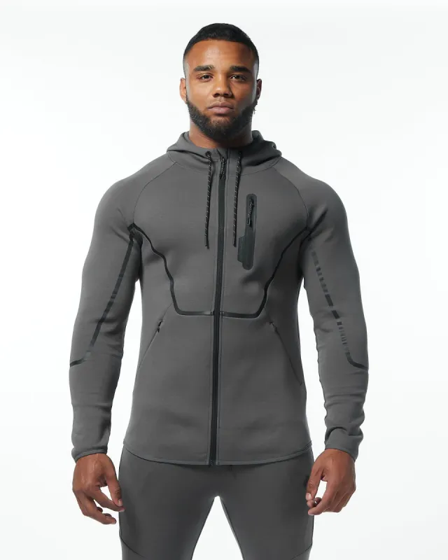 ELMTS Athletic Jacket - Charcoal sold by Alphalete