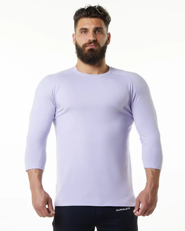 Evo 3/4 Sleeve Tee - Lilac Haze sold by Alphalete