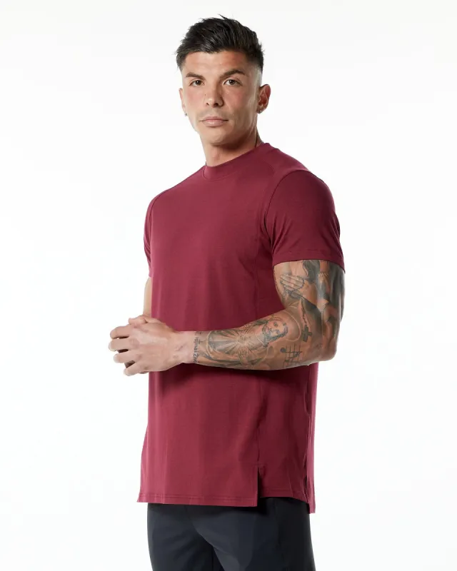 Evo Tee - Ruby Red sold by Alphalete