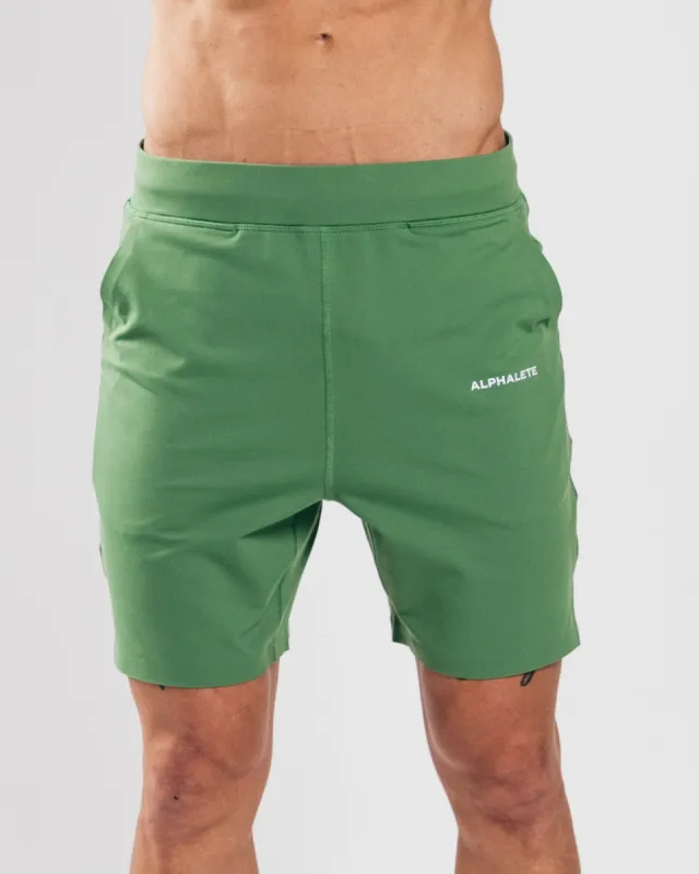 Trace Short 8" - Tropical Green sold by Alphalete