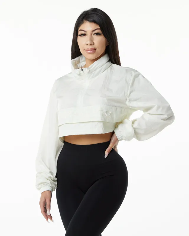 Endure Crop Jacket - Sage sold by Alphalete