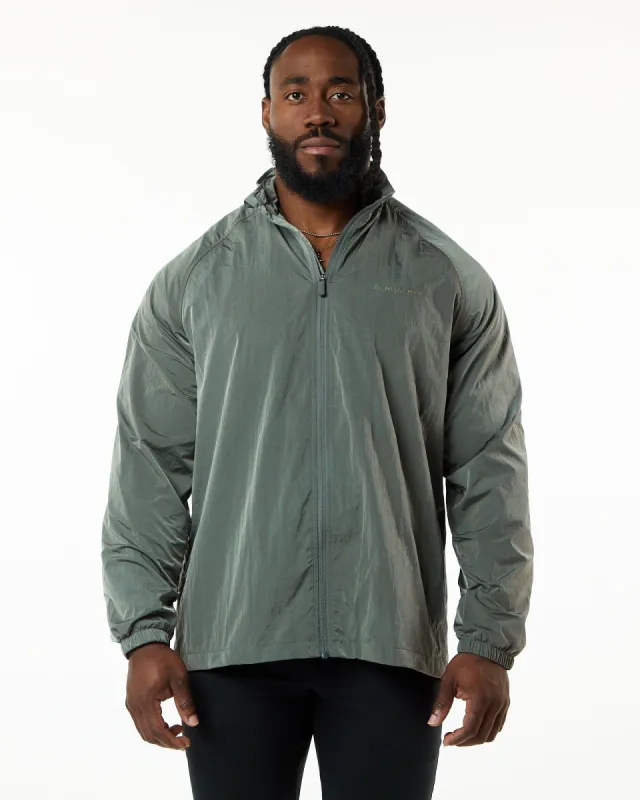 Endure Zip Jacket - Charcoal sold by Alphalete