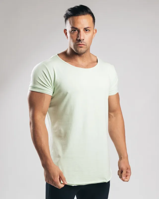 Essential Lifestyle Scoop Tee - Frozen Spring sold by Alphalete