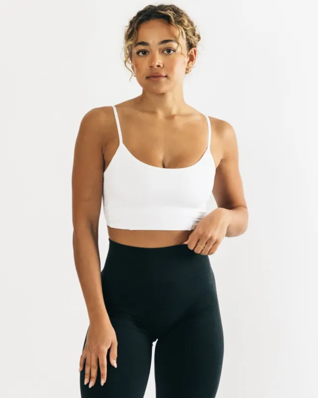 Ultrasoft Allure Tank - White sold by Alphalete