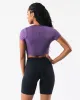 OT Crop Tee - Photon sold by Alphalete