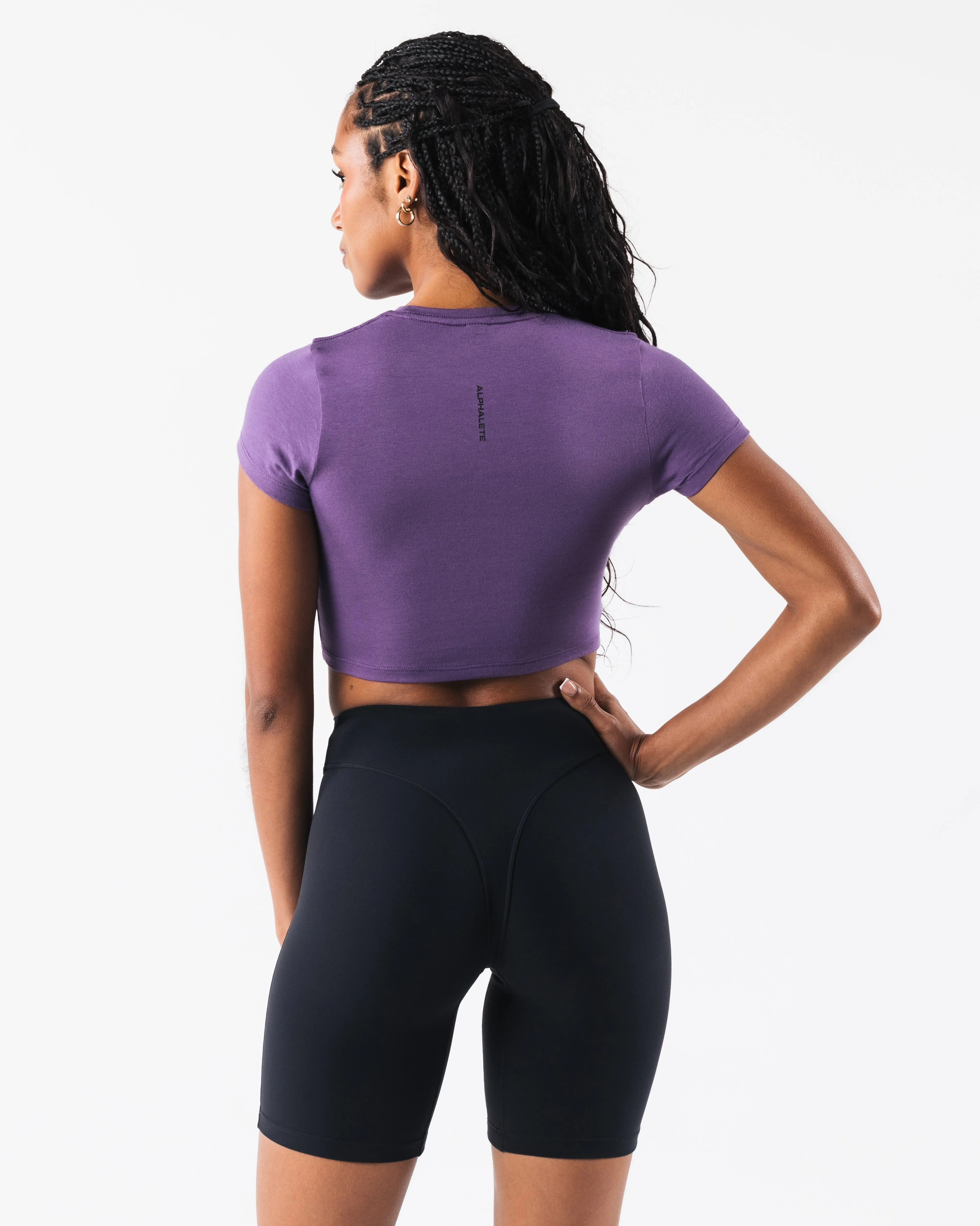 OT Crop Tee - Photon sold by Alphalete product image thumbnail 4